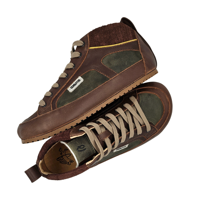 Zapatilla B1. Cafe