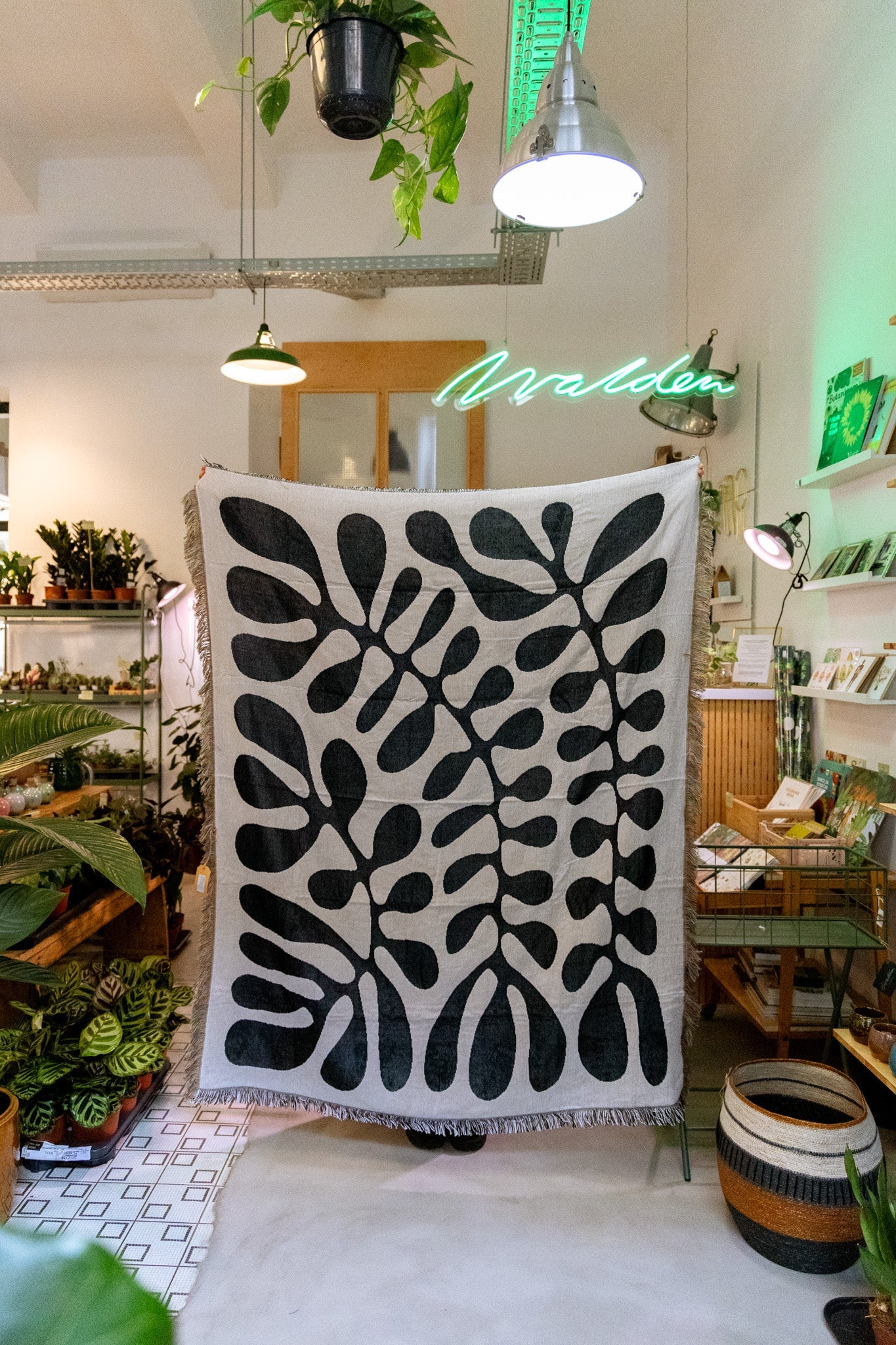 Textil black and white