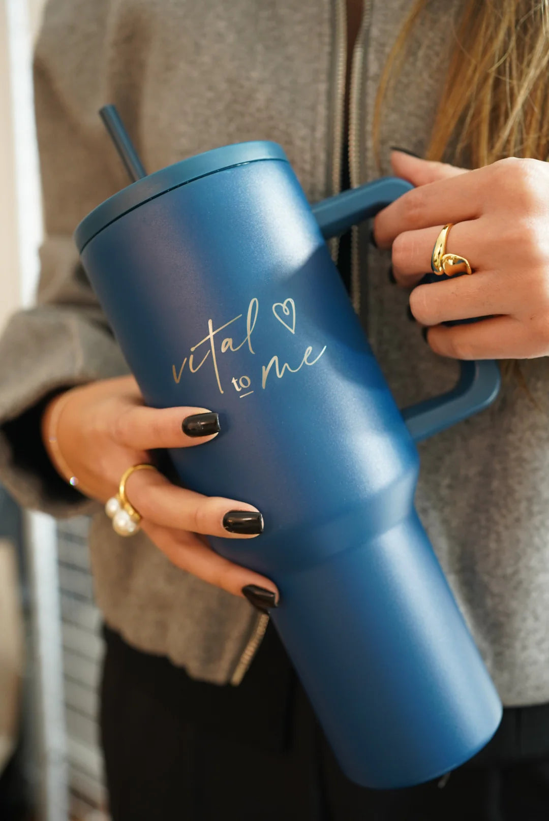 Tumbler Petrol Blue