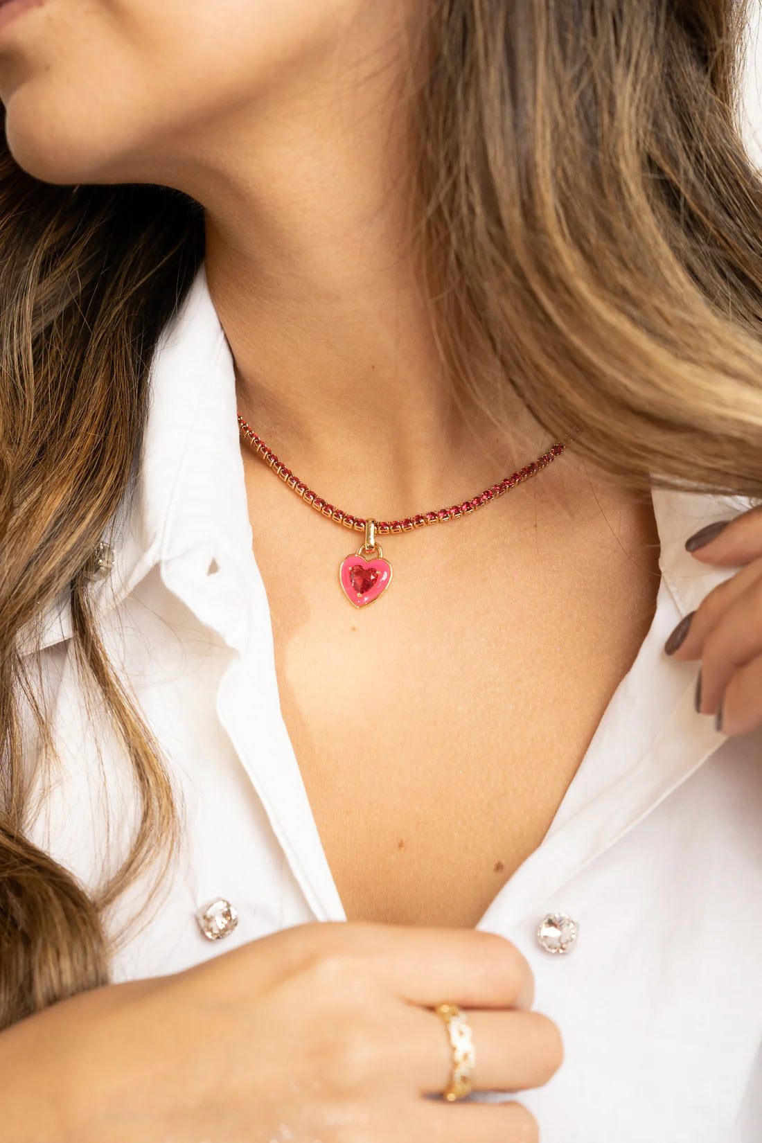 Collar Chiara Fucsia