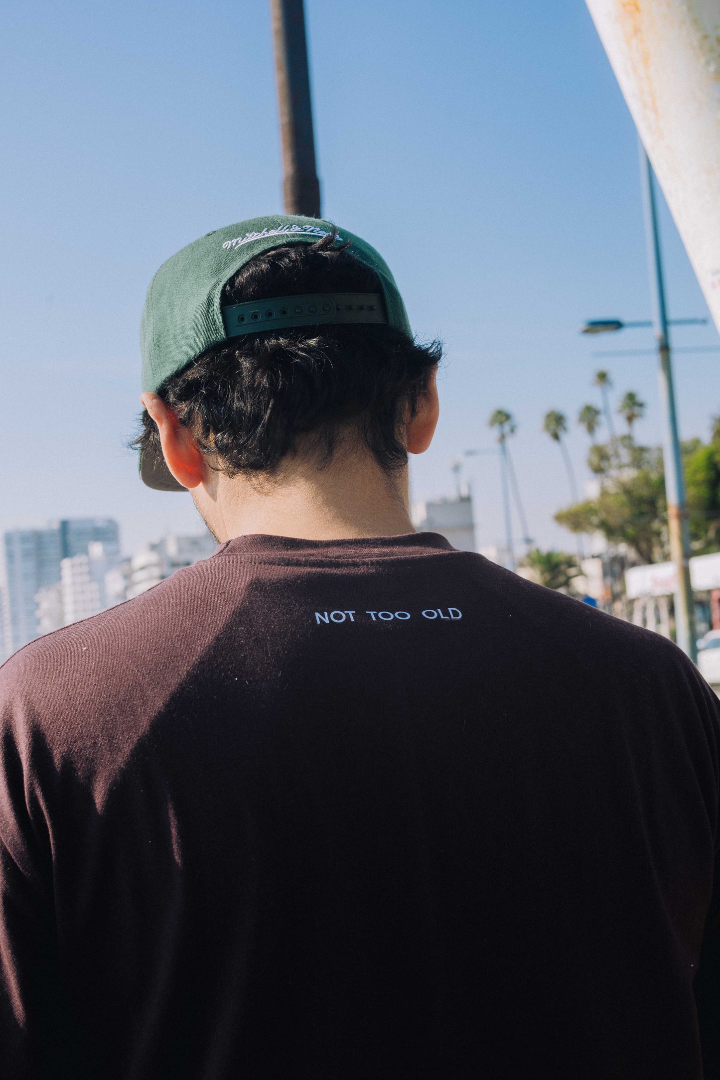 Polera Burdeo Oversize – Not Too Old