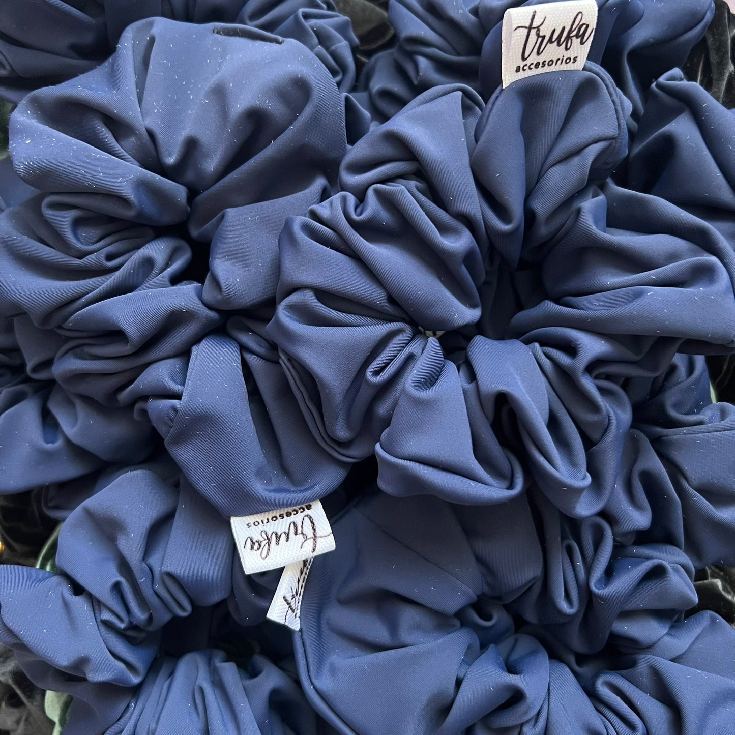 Scrunchie Azul Marino