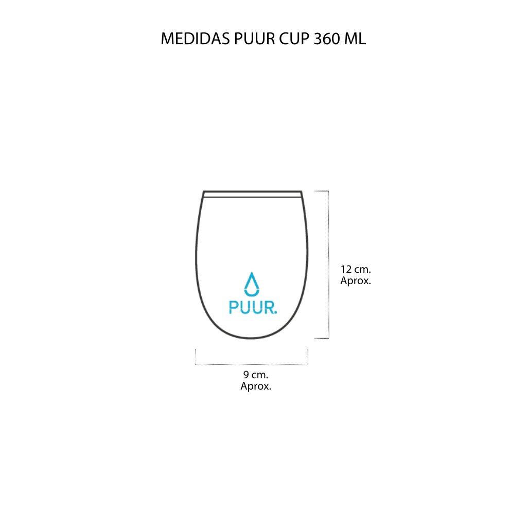 Puur Cup Blossom | 360 ml
