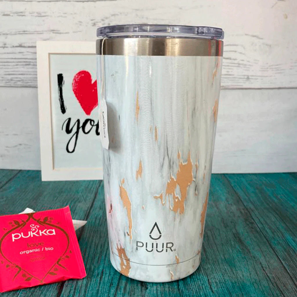Puur Cup Gold Marble | 500 ml