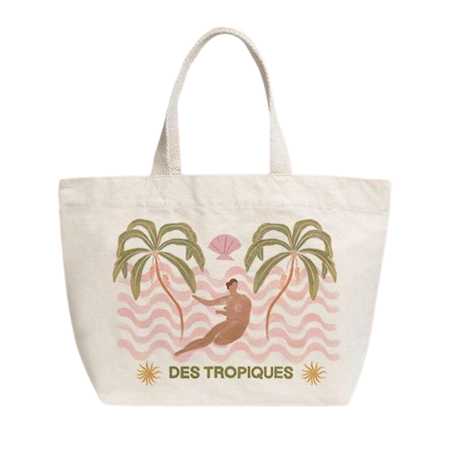 Tote bag Des tropiques