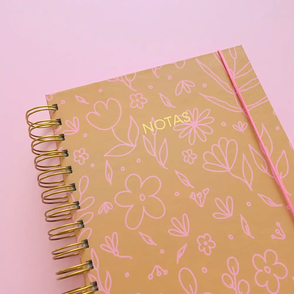 Cuaderno Puntos - Flores Silvestres