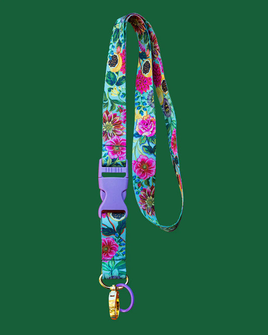 Lanyard flores silvestres