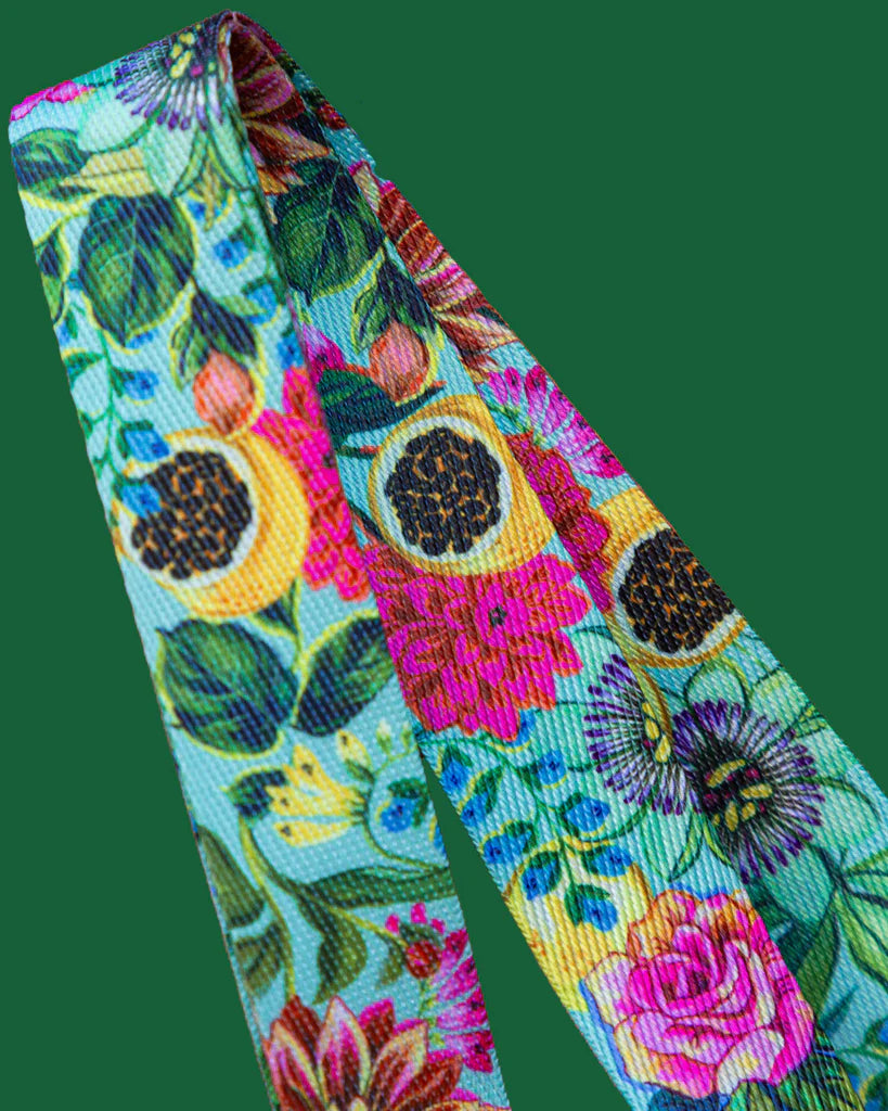 Lanyard flores silvestres