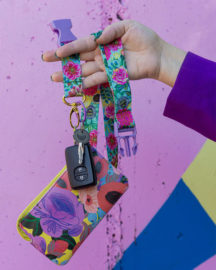 Lanyard flores silvestres
