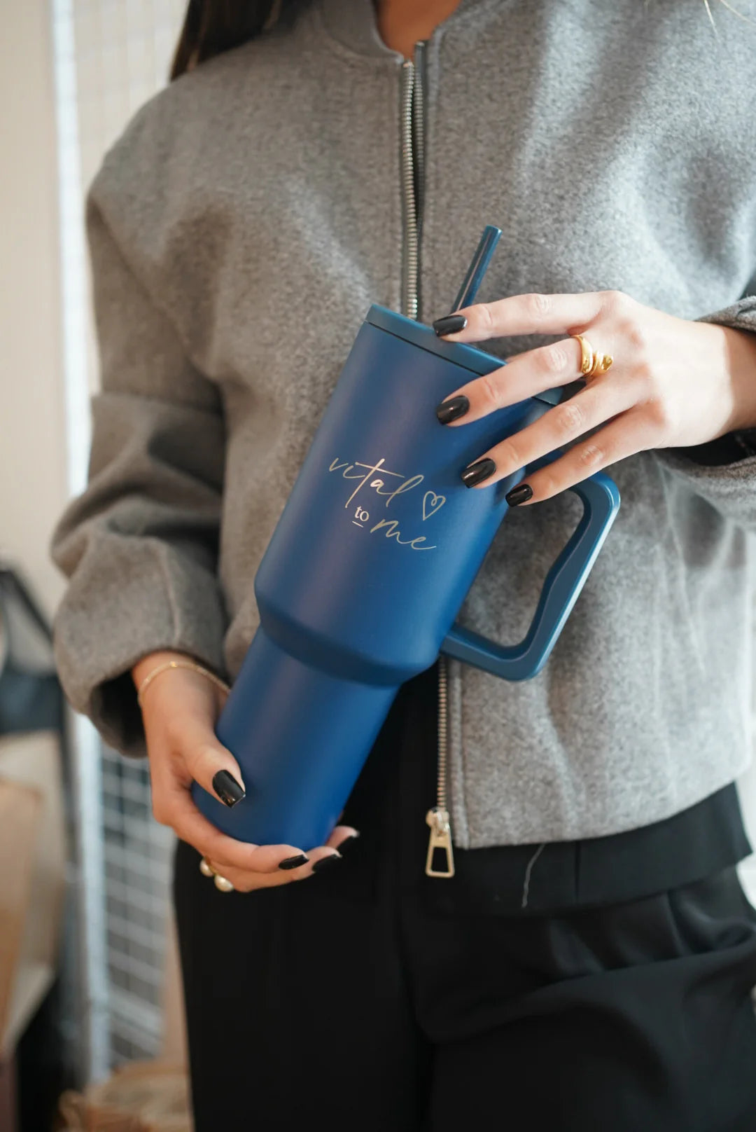 Tumbler Petrol Blue