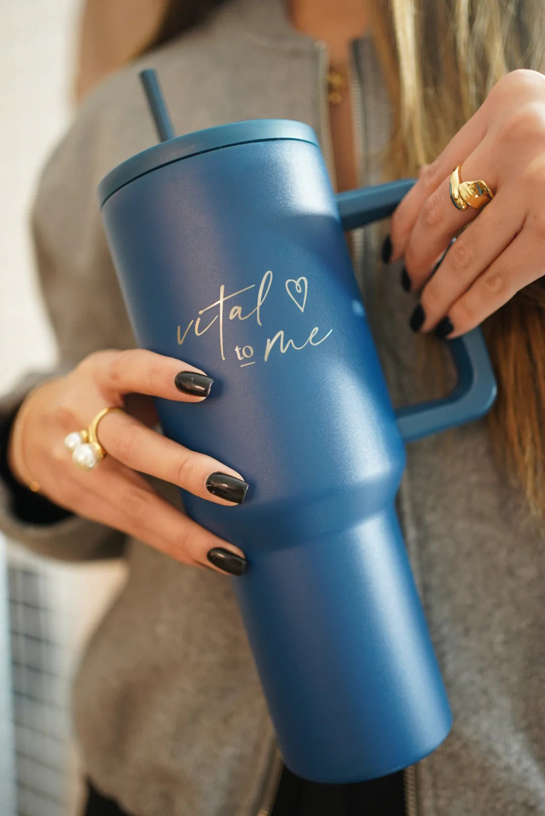 Tumbler Petrol Blue