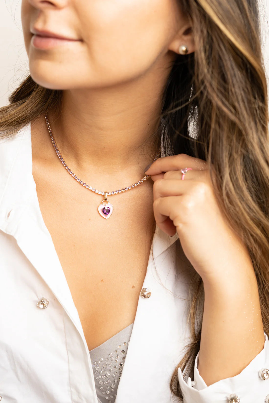 Collar Chiara Purple