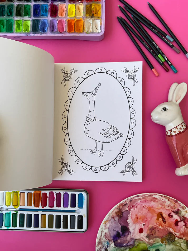 "Fiestanimal" Libro para colorear