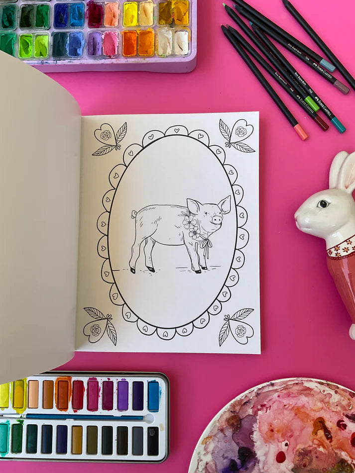 "Fiestanimal" Libro para colorear