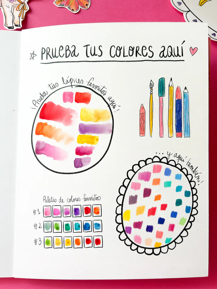 "Fiestanimal" Libro para colorear