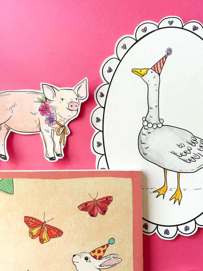 "Fiestanimal" Libro para colorear