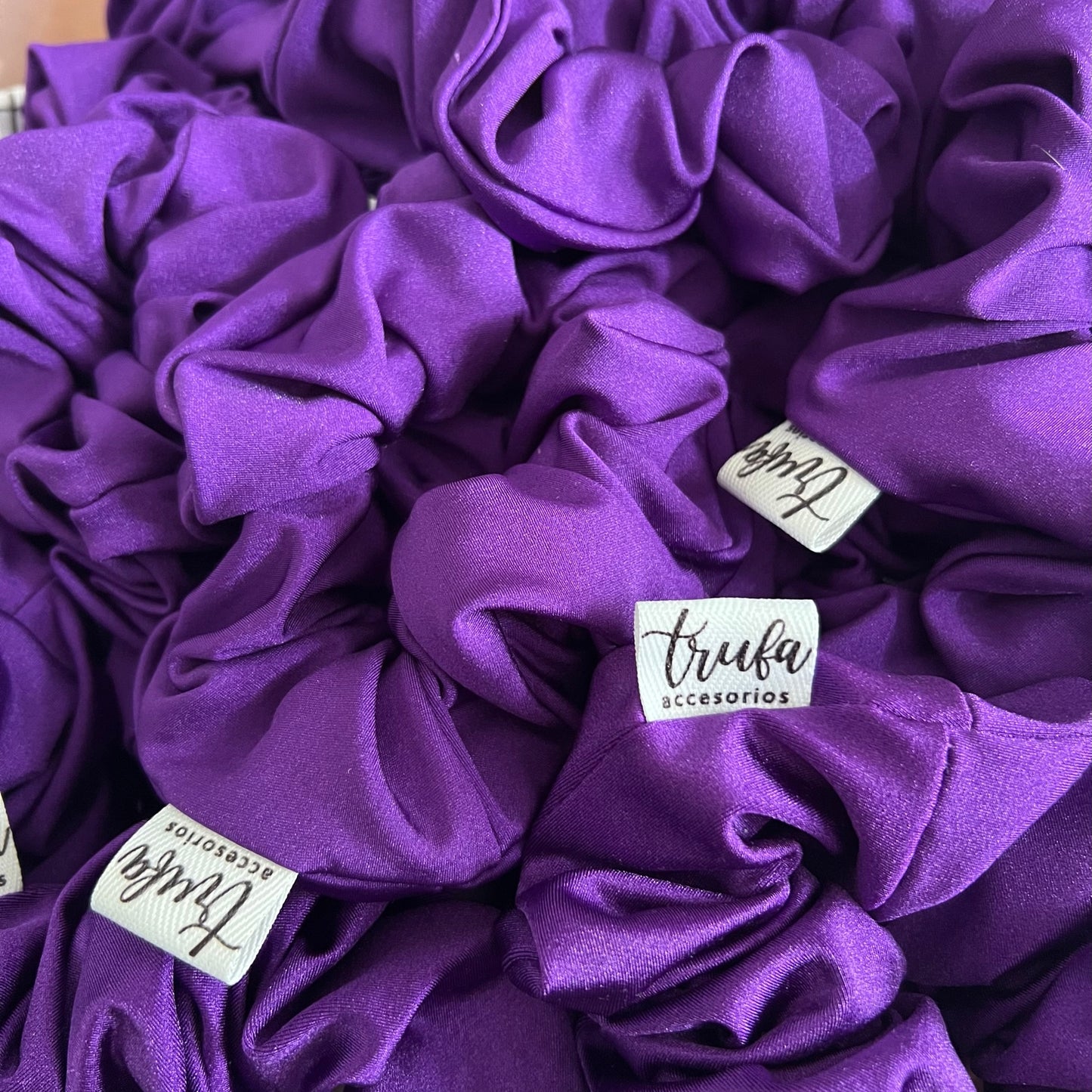 Scrunchie Morado