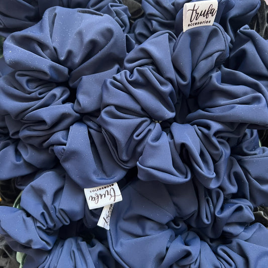 Scrunchie Azul Marino