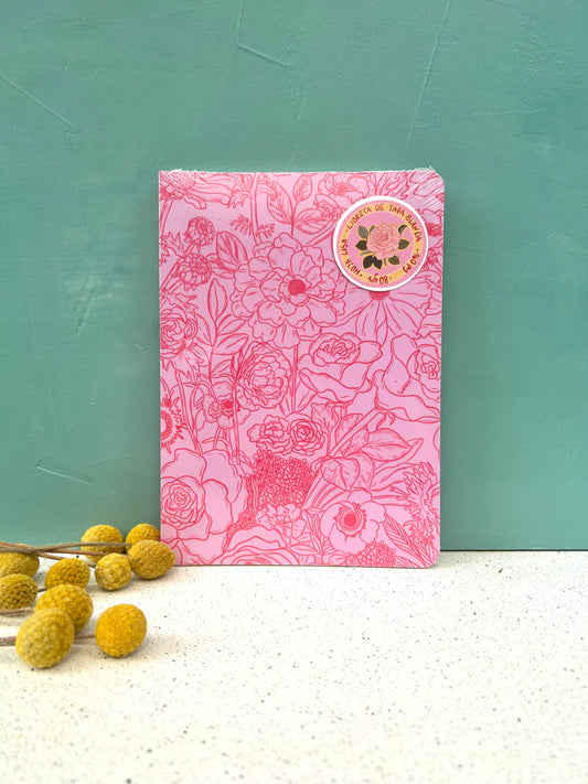 Libreta Florapia lila