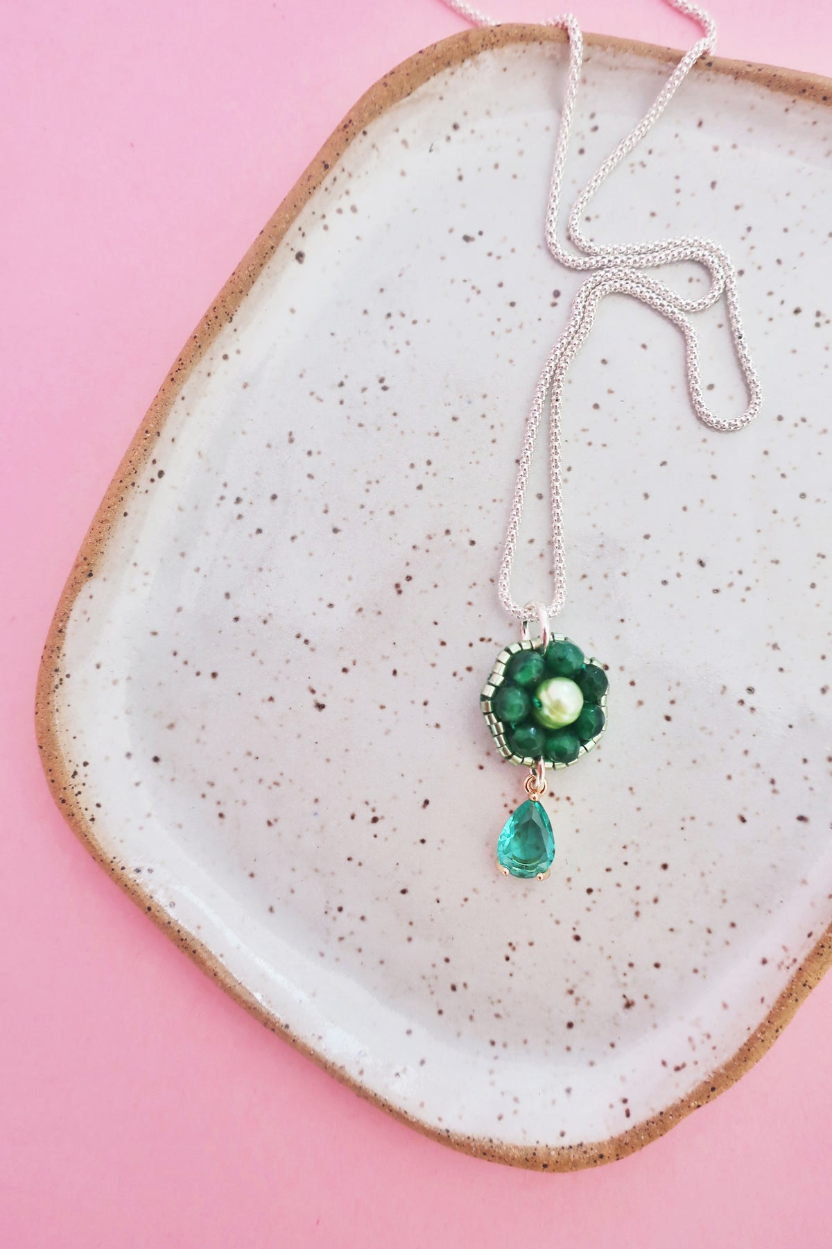 Collar cadena plata
