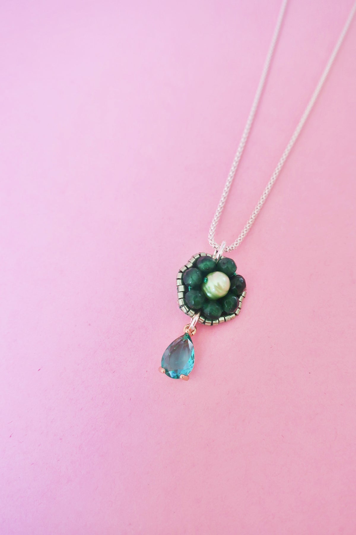 Collar cadena plata