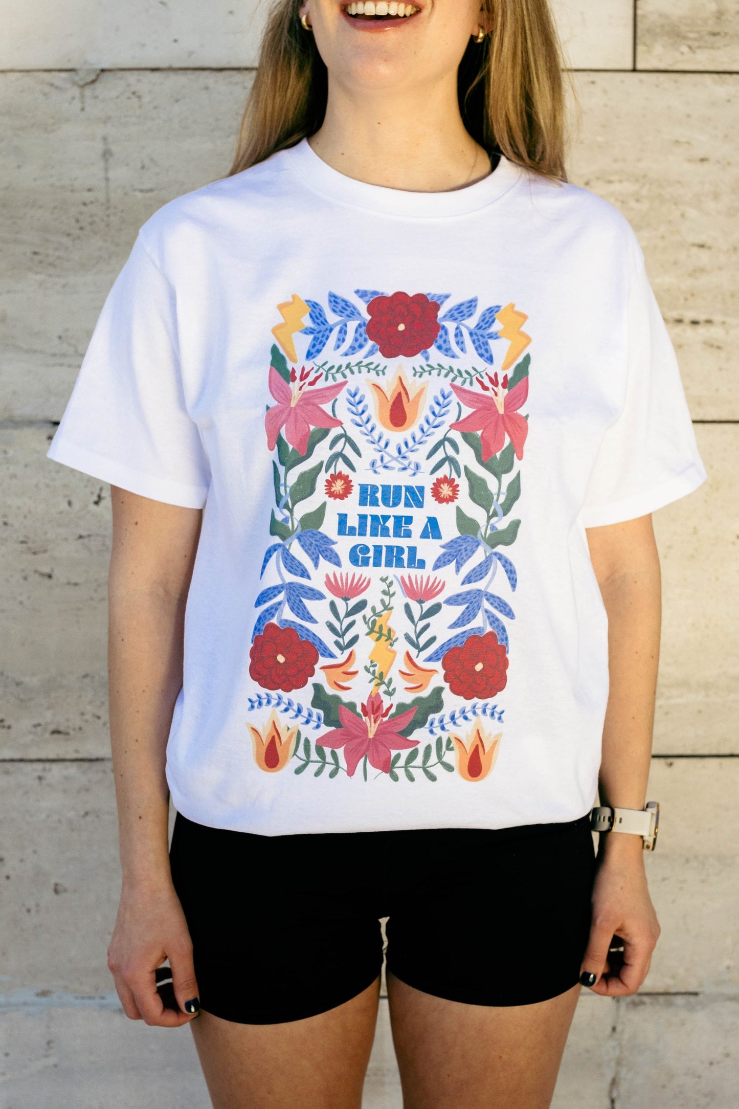 Polera Run like a girl