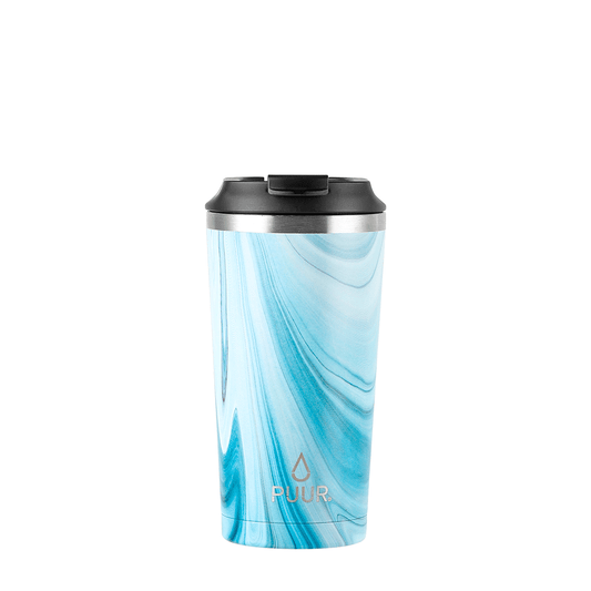 Puur Cup Blue Marble Hermético | 470 ml