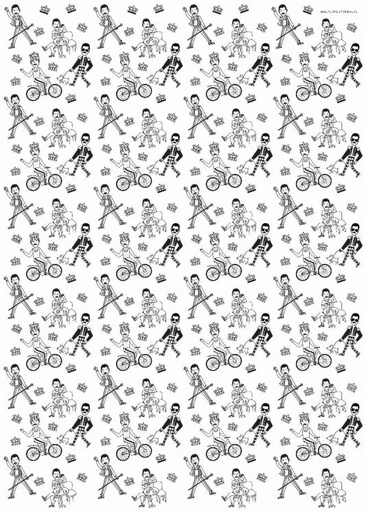 Papel de Regalo Mercury