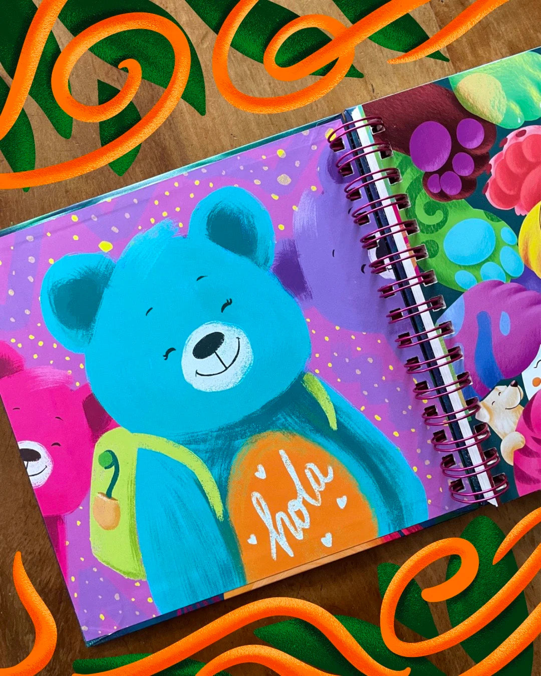 Libro Patitas en Acción por Sun Diseño