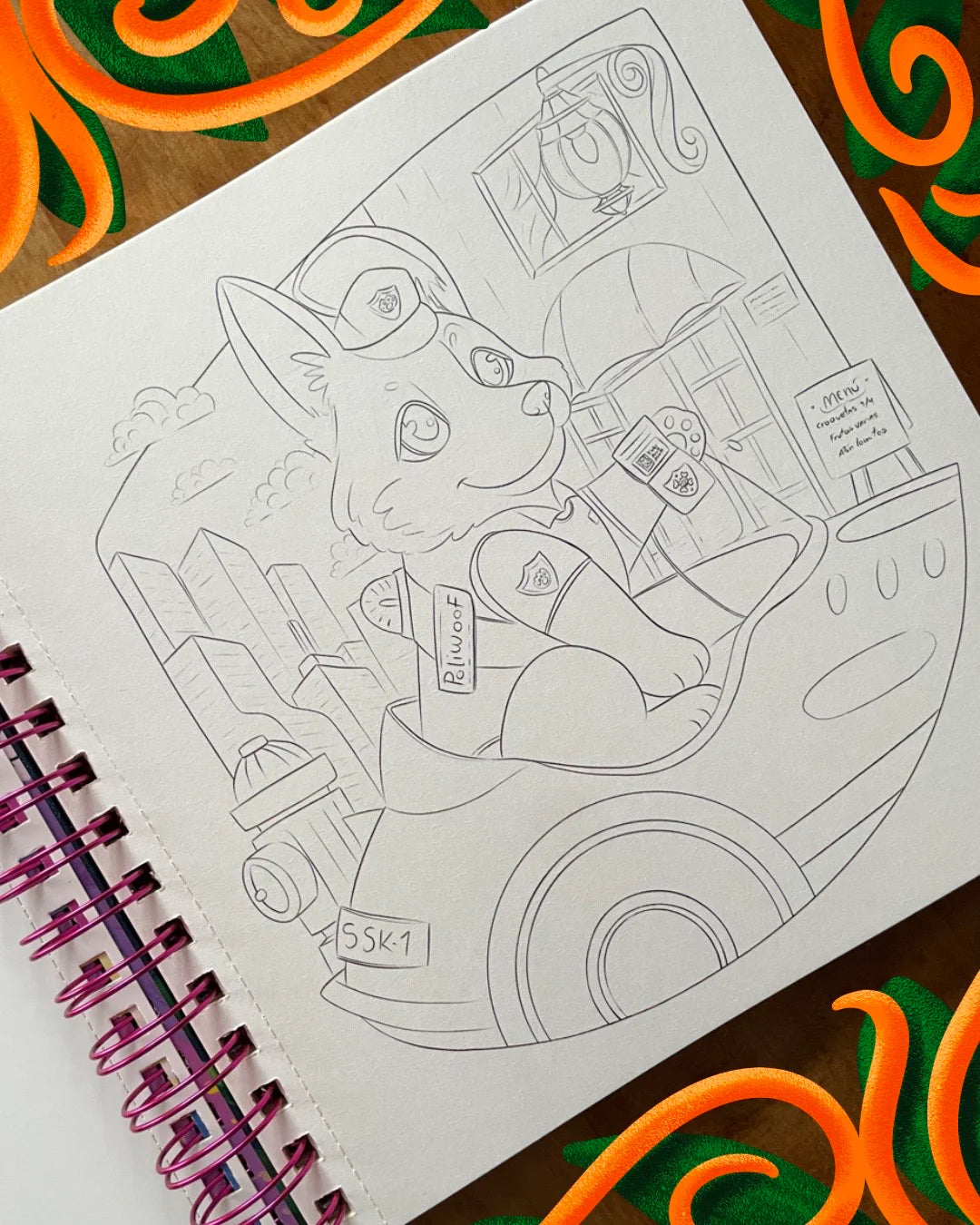 Libro Patitas en Acción por Sun Diseño