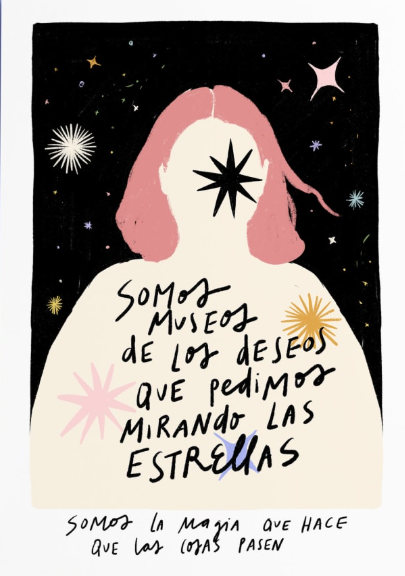 Postal Somos la magia