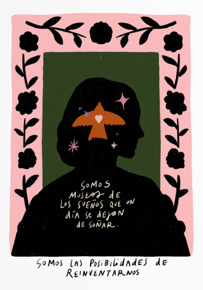 Postal Somos las posibilidades de reinventarnos