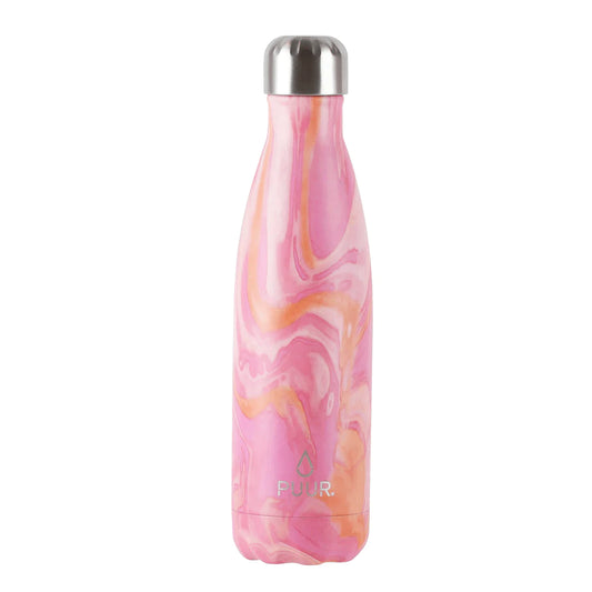 Puur Bottle Rose Marble | 500 ml