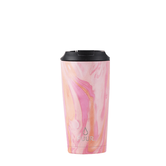 Puur Cup Rose Marble Hermético | 470 ml