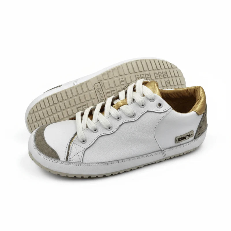 Zapatilla A2. Dorada