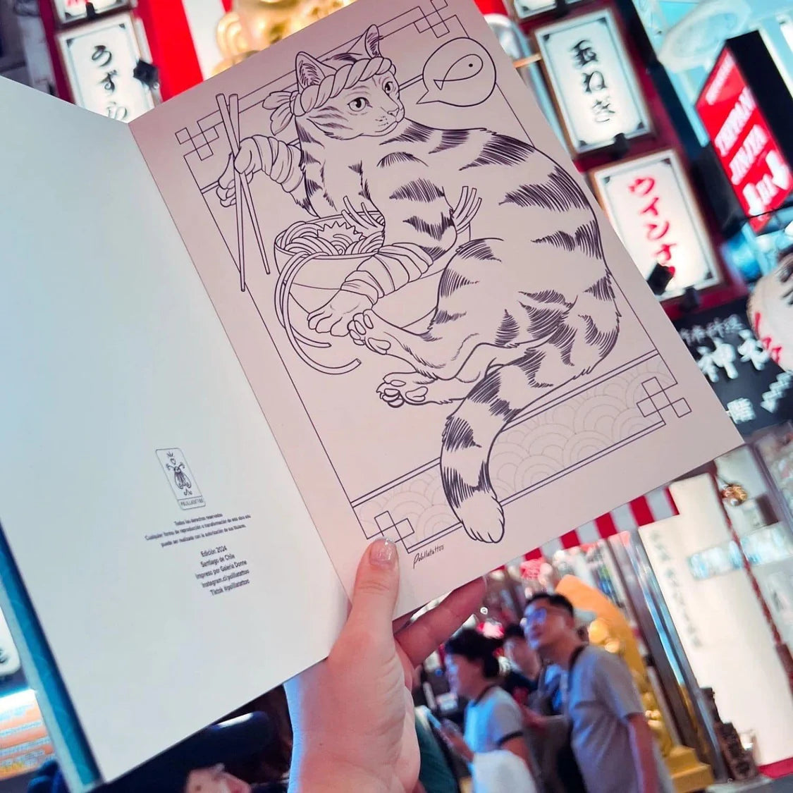 Libro Kawaii Coloring Book Por Polillatattoo