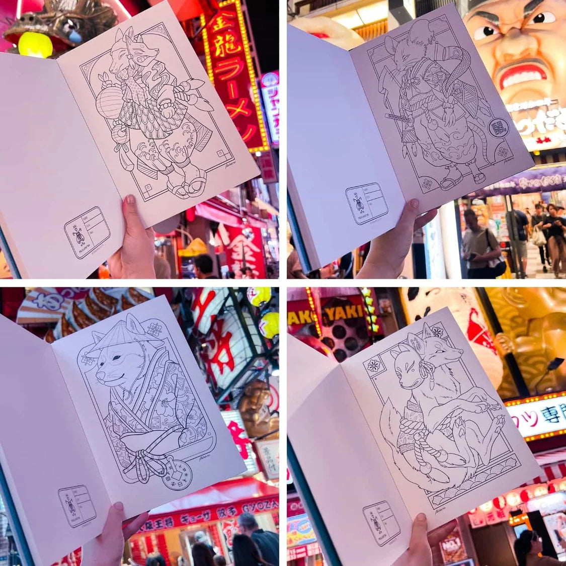 Libro Kawaii Coloring Book Por Polillatattoo