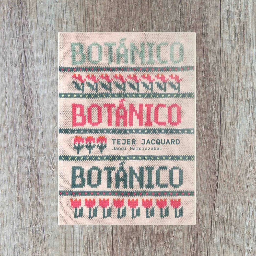 Libro Botánico Tejer Jacquard
